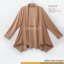 CCj-012 Cardigan jersey Lengan panjang